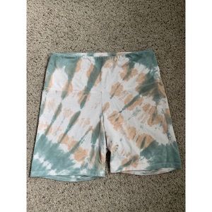 Tie Dye Biker Shorts
